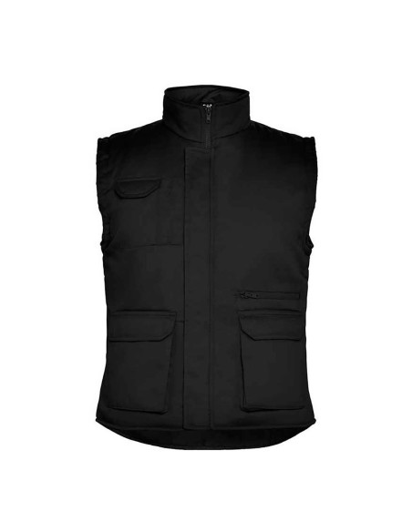 Chaleco laboral almanzor negro t-xxl