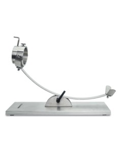 Jamonero basculante con cabezal giratorio de acero inoxidable