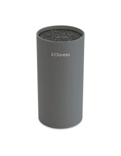 Taco universal vacío gris ø11 x 22 cm