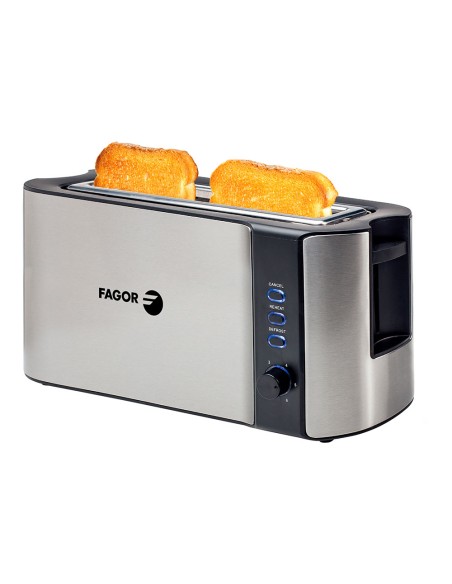 Tostador bigtoast steel 1 ranura 1000 w
