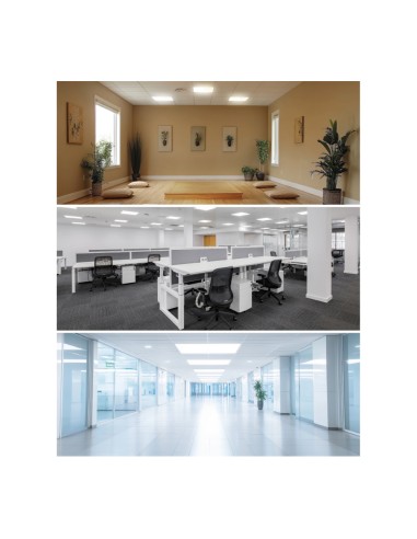 Panel led, 40 w, 3cct (3000-4000-6500 k), 4800...