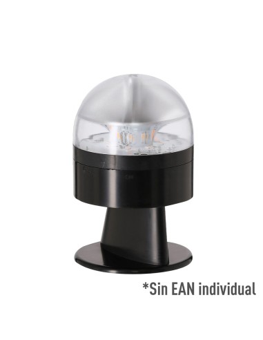 Baliza v16 de emergencia homologada conectada geolocalizable con dgt 3.0 pf erum vial negra, sin ean individual