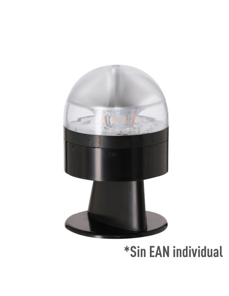 Baliza v16 de emergencia homologada conectada geolocalizable con dgt 3.0 pf erum vial negra, sin ean individual