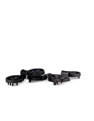 Pinzas para malla sombreo, negras, 600 uds