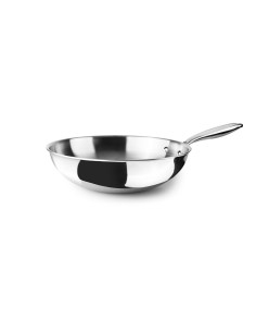 Wok triply natural (inox/alum/inox) ø30 cm