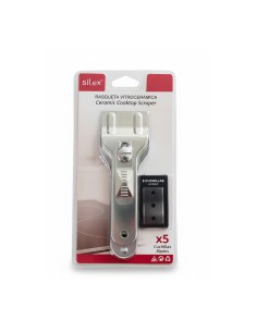 Rasqueta vitrocerámica + 5 cuchillas 2