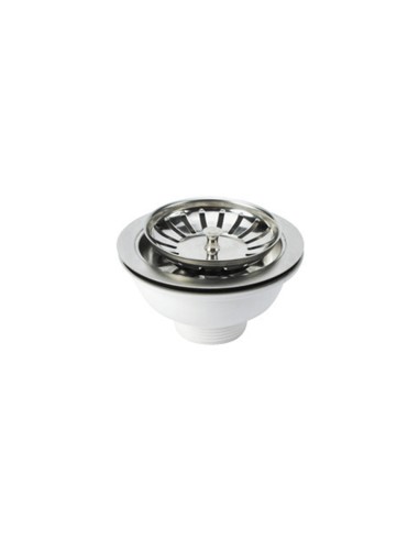 Valvula de fregadero ø115 mm con rejilla (envasado)