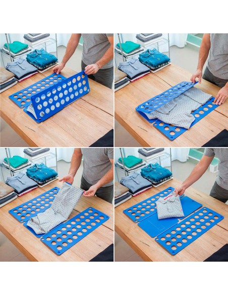 Doblador de ropa, 22,5 x 59 x 1,5 cm