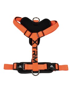 Arnés x-trm cronos neon flash naranja, t-m 20 mm x 46-75 cm