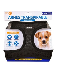 Arnés transpirable negro xs 35-40 cm 2