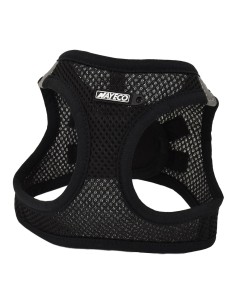 Arnés transpirable negro xxxs 26-30 cm