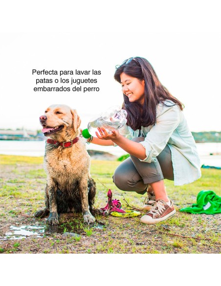 Adaptador botella mud dog ducha portátil