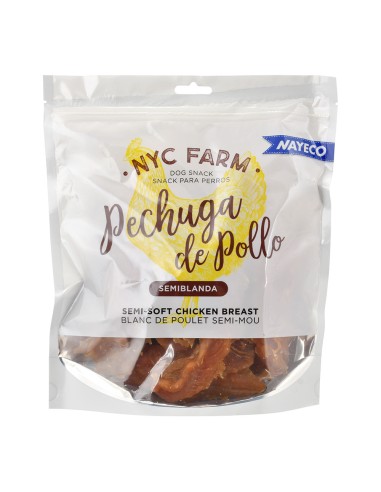 Snack nyc farm, pechuga de pollo semiblanda 12...