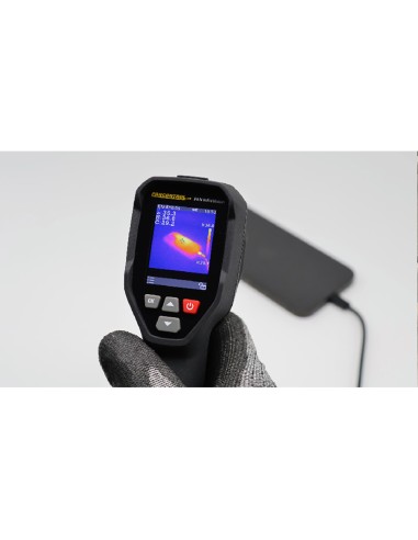 Cámara térmica infrarroja, 5,5 × 8 × 18 cm