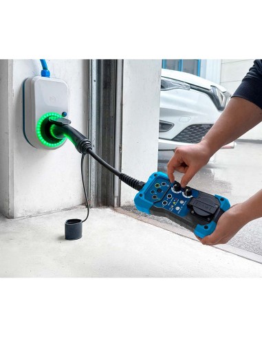 Adaptador de prueba para estaciones wallbox...