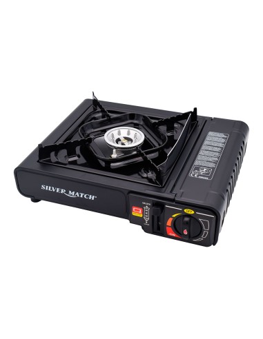 Cocina portátil de gas de 1 fuego, 20 kw, 146 g/h
