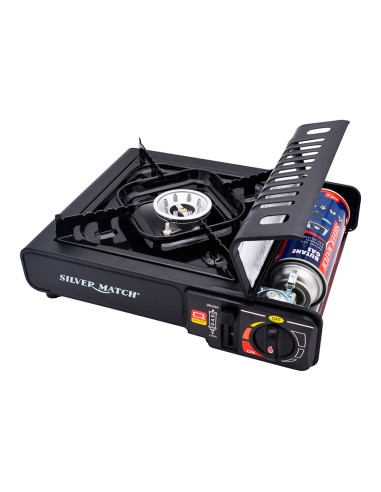 Cocina portátil de gas de 1 fuego, 20 kw, 146 g/h