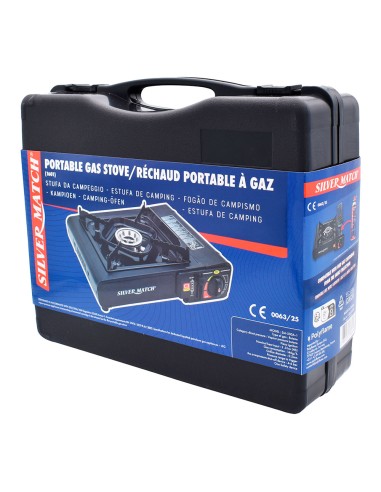 Cocina portátil de gas de 1 fuego, 20 kw, 146 g/h