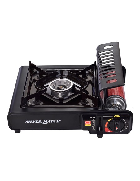 Cocina portátil de gas de 1 fuego, 20 kw, 146 g/h