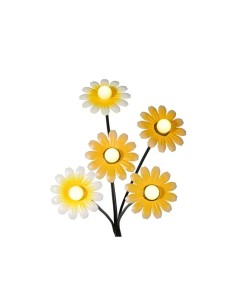 Luz solar decorativa en forma de fuegos artificiales, para plantas 2