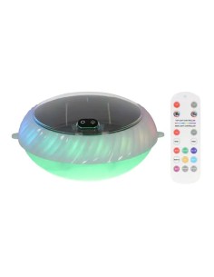 Luz solar flotante 20 leds, 70 im, ip68, con 10 funciones