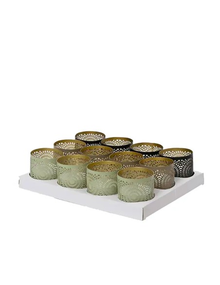 Vela solar con efecto de llama, colores variados