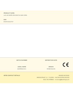 Luz led neón decorativa bar open 2