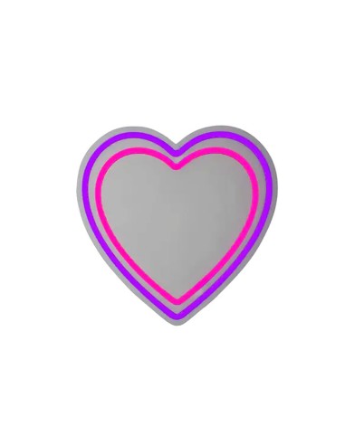 Luz led neón decorativa corazón