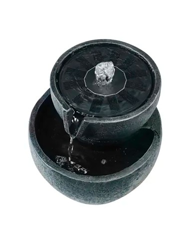 Fuente solar de poliresina, para exterior ip68,...
