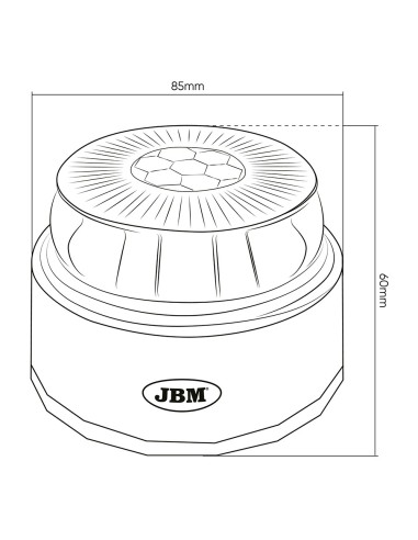 Baliza v16 de emergencia homologada conectada...