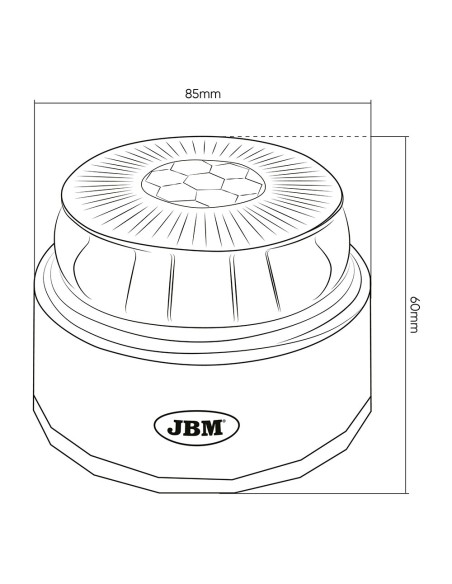 Baliza v16 de emergencia homologada conectada geolocalizable con dgt 3.0