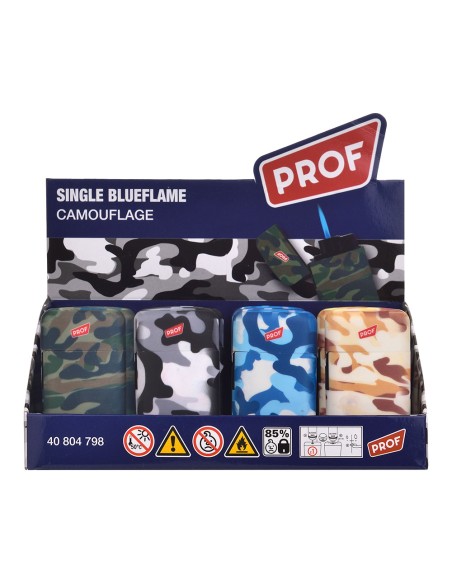 Encendedor electrónico camouflage colores surtidos euro/u