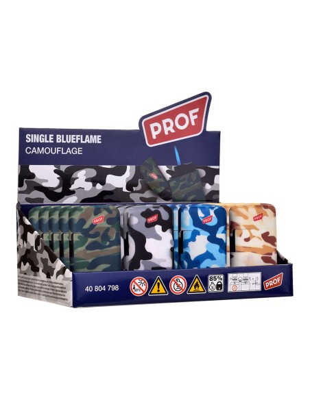 Encendedor electrónico camouflage colores surtidos euro/u