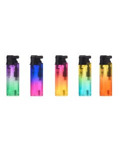 Encendedor electrónico gradient spray, colores surtidos euro/u