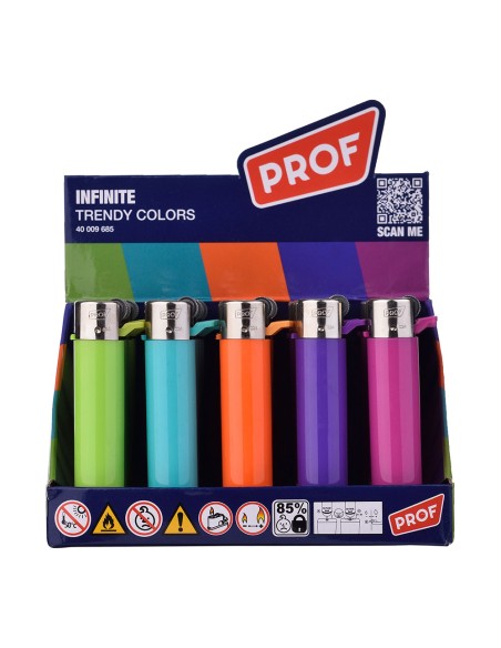 Encendedor de piedra trendy colors, colores surtidos euro/u