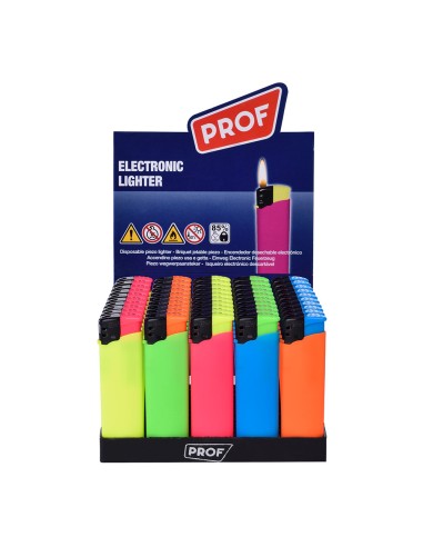 Encendedor electrónico rubber touch, colores...