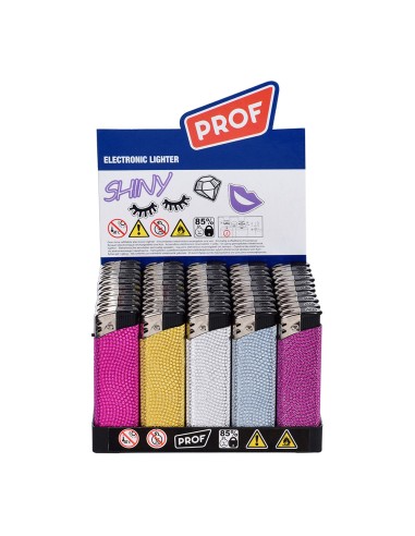 Encendedor electrónico shiny, colores surtidos...