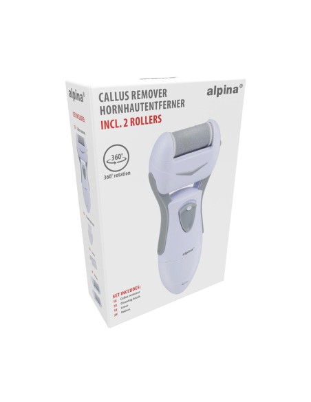 Lima para pies eléctrica 16 x 6 x 3,5 cm