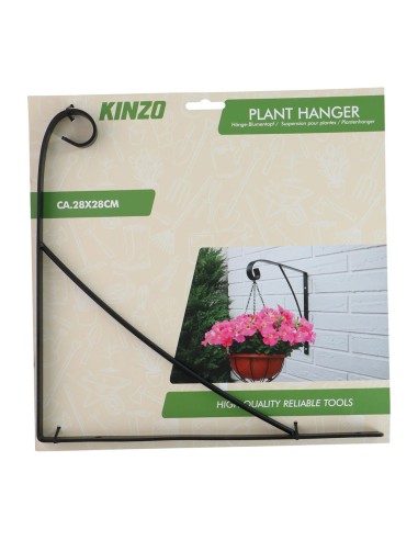 Colgador de plantas negro, modelos variados, 28...
