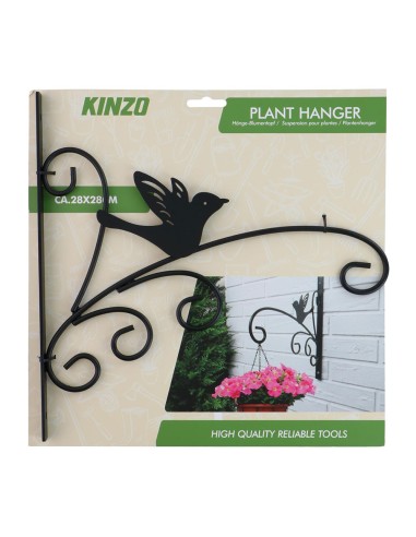 Colgador de plantas negro, modelos variados, 28...