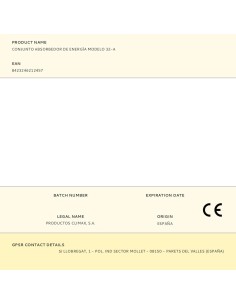 Conjunto absorbedor de energía modelo 32-a 2