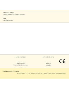 Gafas de protección ref. 595 gris 2