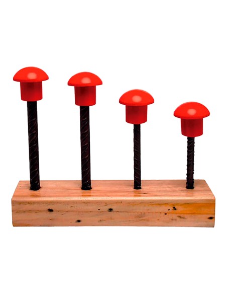 Protector varilla tipo seta, bolsa 100 uds