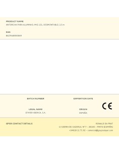 Antorcha para aluminio, mig 131, desmontable 2,5 m 2