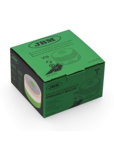 Baliza v16 de emergencia homologada conectada geolocalizable con dgt 3.0 jbm 2