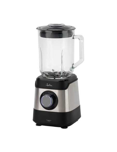 Batidora inox con vaso cristal, 1500 w, 1,8 l