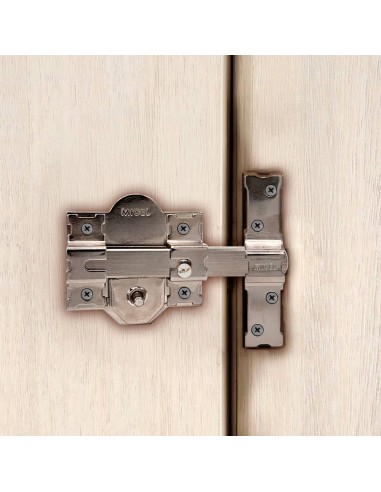 Cerrojo sobreponer crr08 86b/50 mm níquel