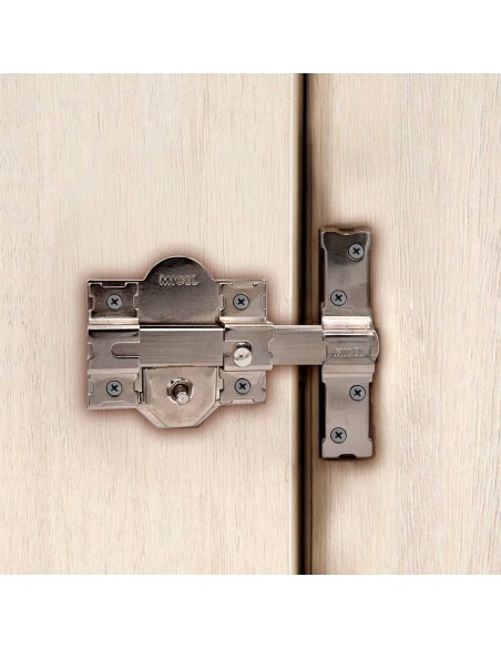 Cerrojo sobreponer crr08 86b/50 mm níquel