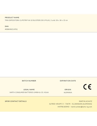 Pila alkalina longlife power aa - lr06 10...