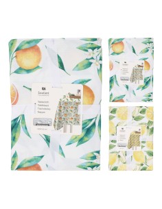 Mantel de poliéster con estampado de frutas 180 x 130 cm